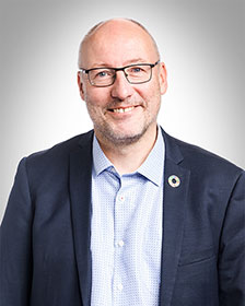 Portræt af Kommunaldirektør Jens Peter Hegelund Jensen
